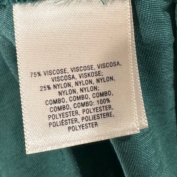 Anthropologie Maeve Green Gem Velvet Oversized Short Sleeve Blouse Top Size S - Picture 14 of 14